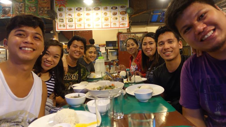 dinner in dumaguete